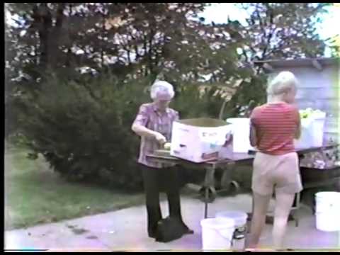 Cider Making Party 1985