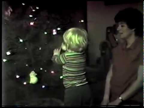 Decorating Christmas Tree 1984