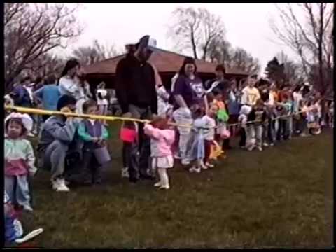 Easter Egg Hunt in Macon 1994